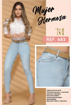 683 100% Authentic Colombian Push Up Jeans