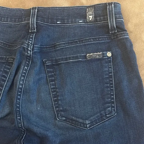 7 For All Mankind Women's Blue Jeans