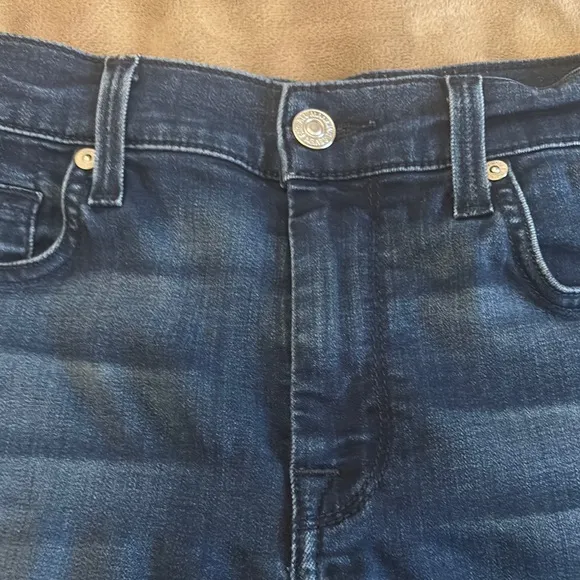 7 For All Mankind Women's Blue Jeans