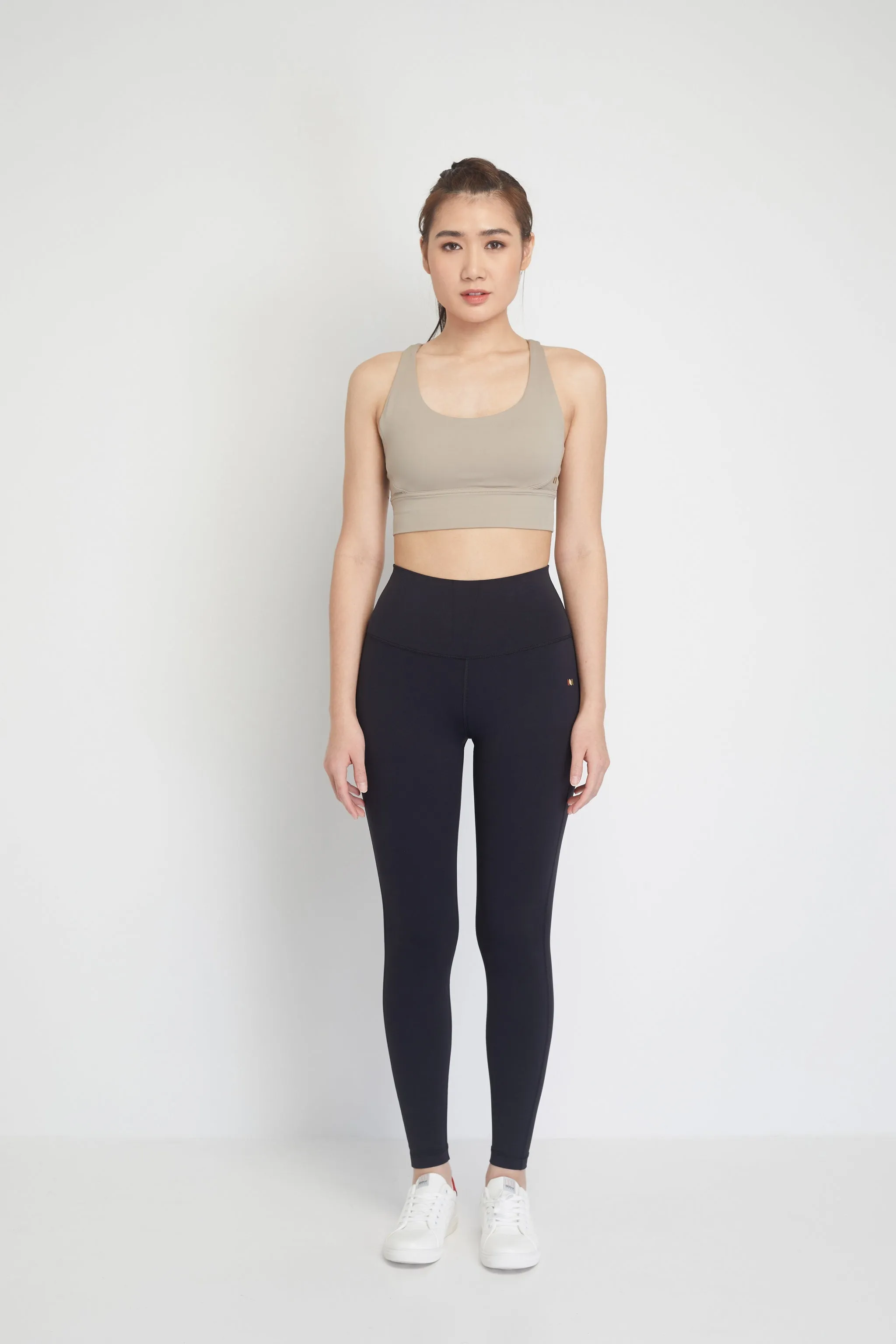 Aaliyah Women Sports Bra (Khaki)