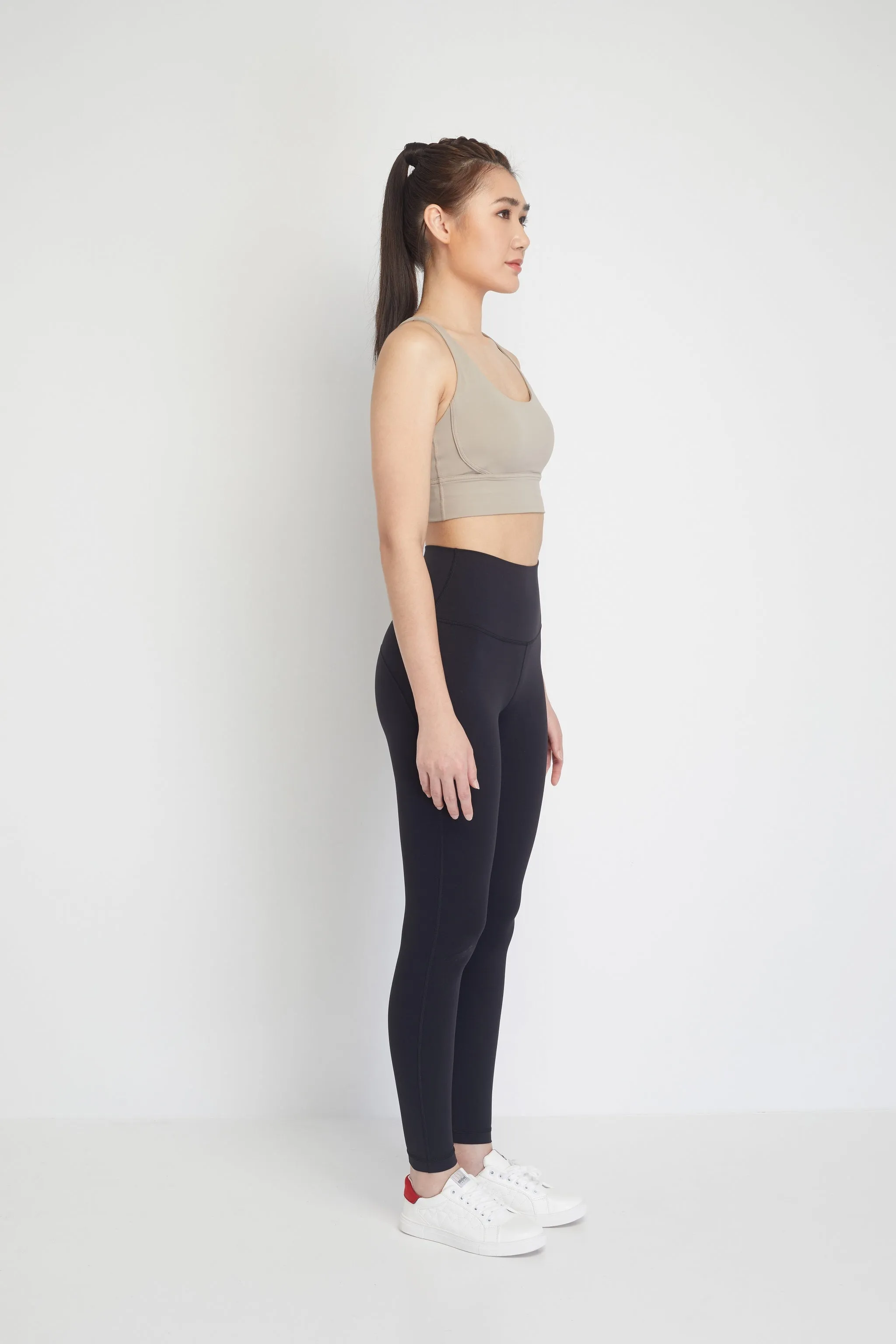 Aaliyah Women Sports Bra (Khaki)