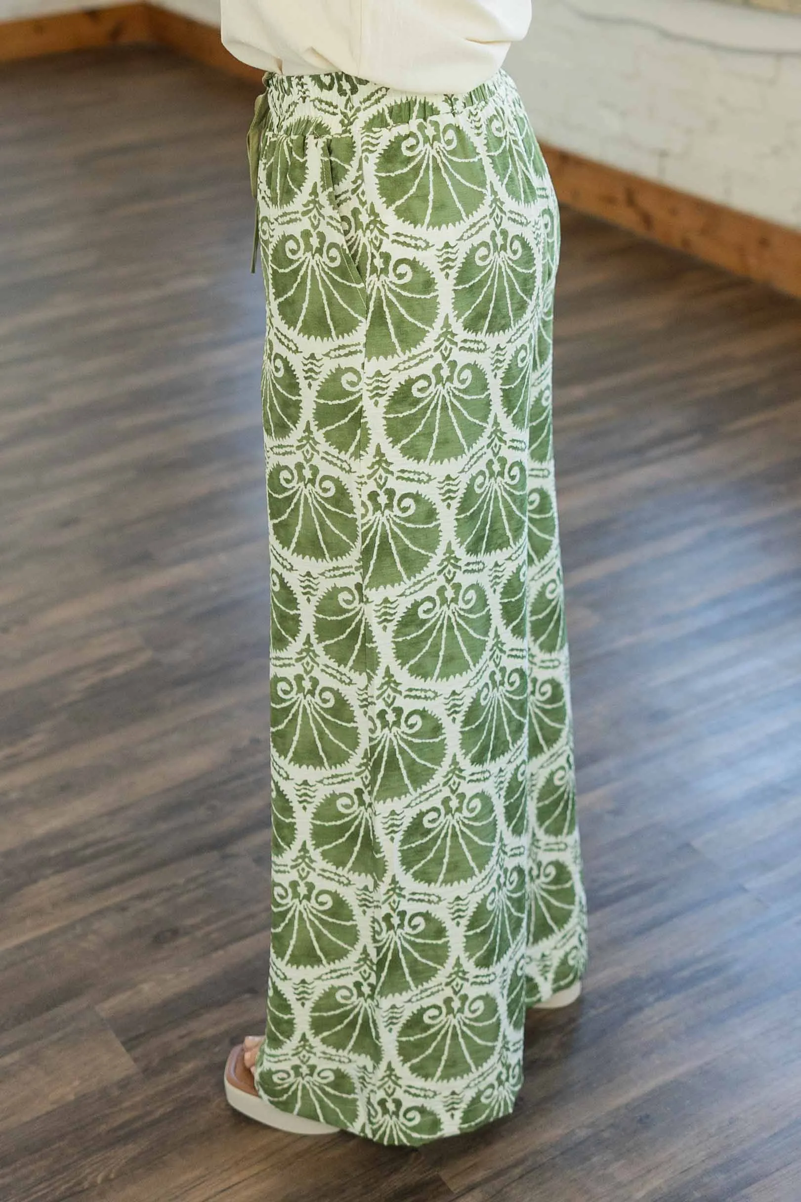 ANGELA WIDE LEG PANTS