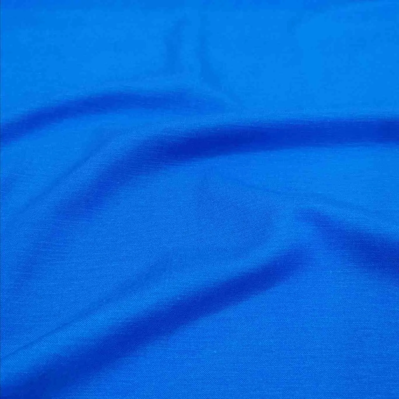 Arcadia Linen Viscose Blend, Electric Blue