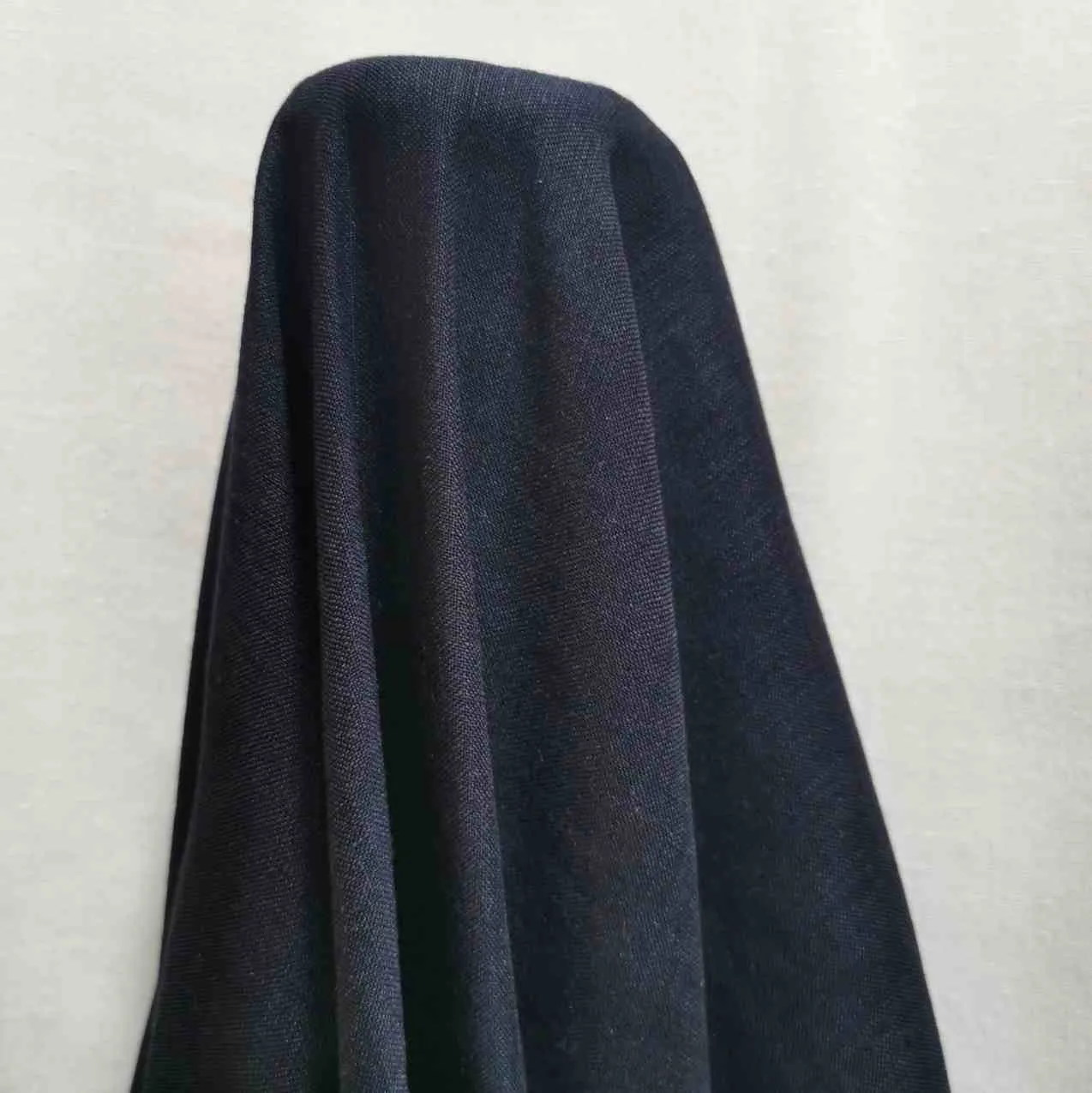 Arcadia Linen Viscose Blend, Navy