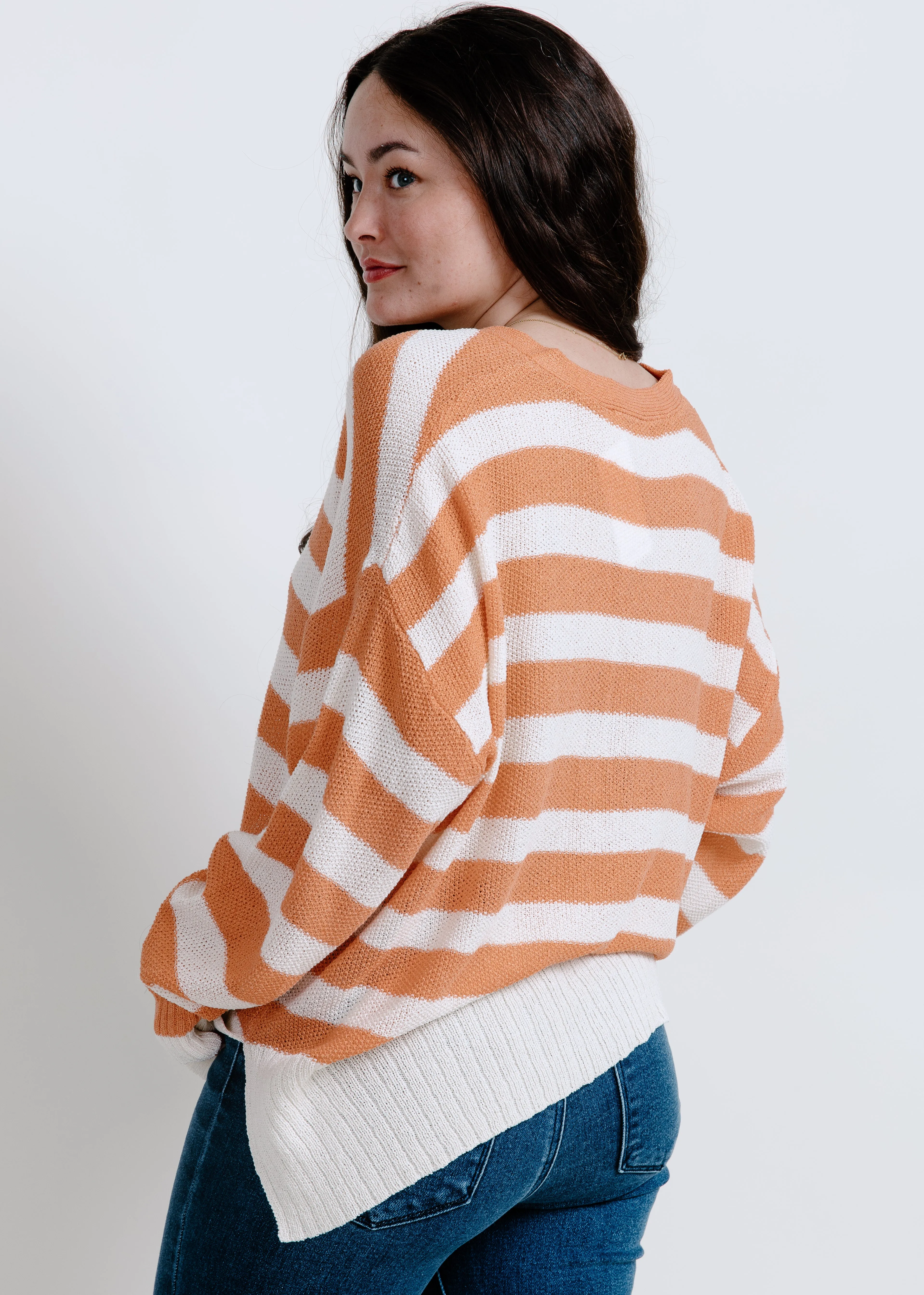 Aubrey Striped Sweater