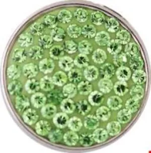 August Crystals Button Cover