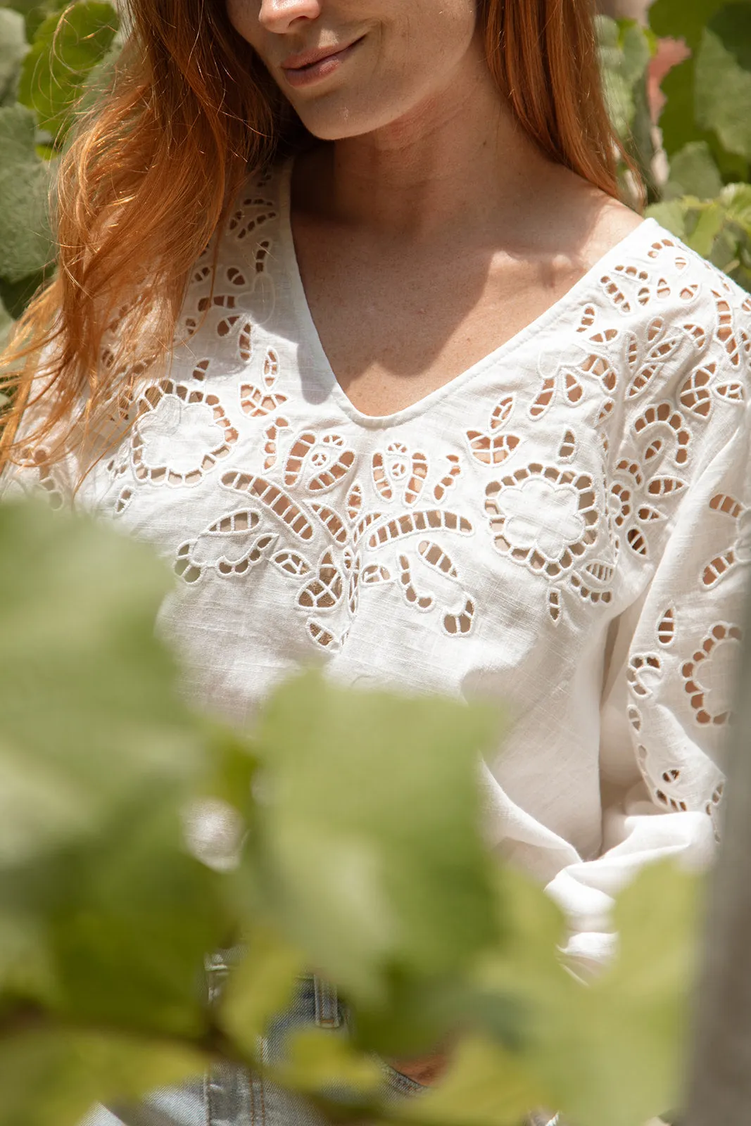 Bekah Eyelet Blouse