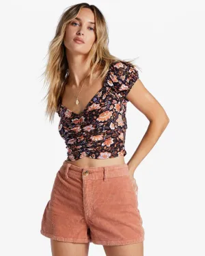Billabong Women's Love Me More Puff Sleeve
