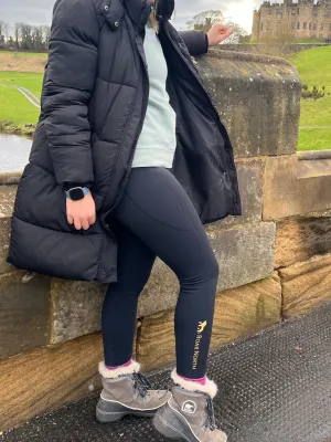 Black thermal leggings