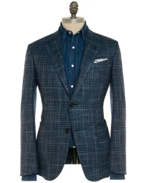 Blue and Navy Windowpane Sportcoat