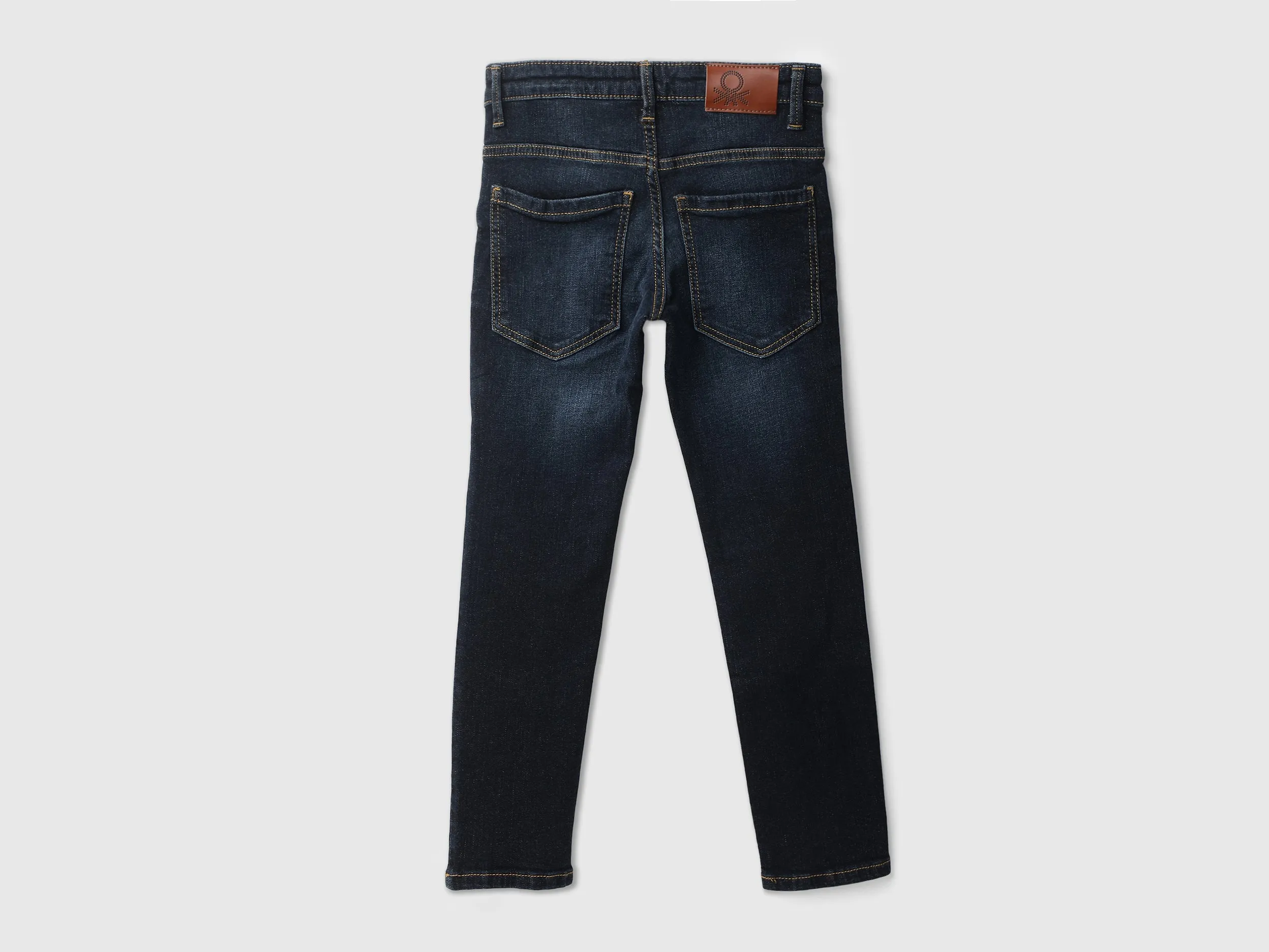 Boys Solid Slim Fit Jeans