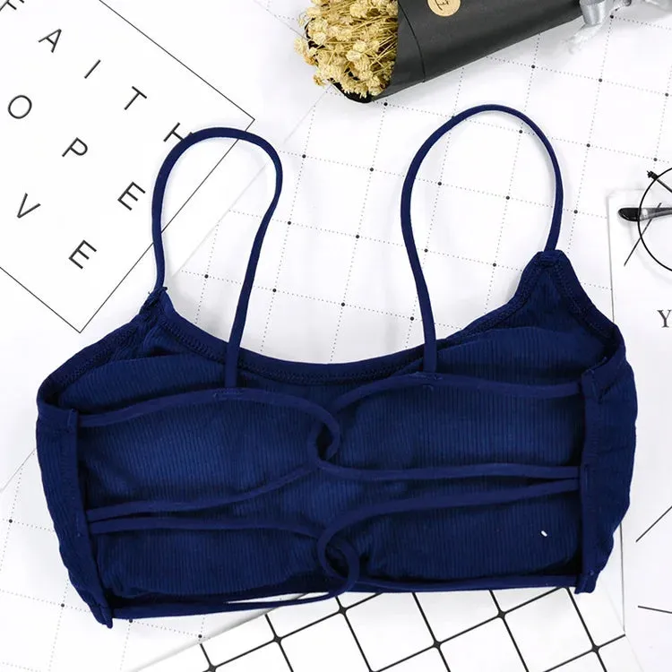 Breathable Thin Strap Yoga Sports Bra