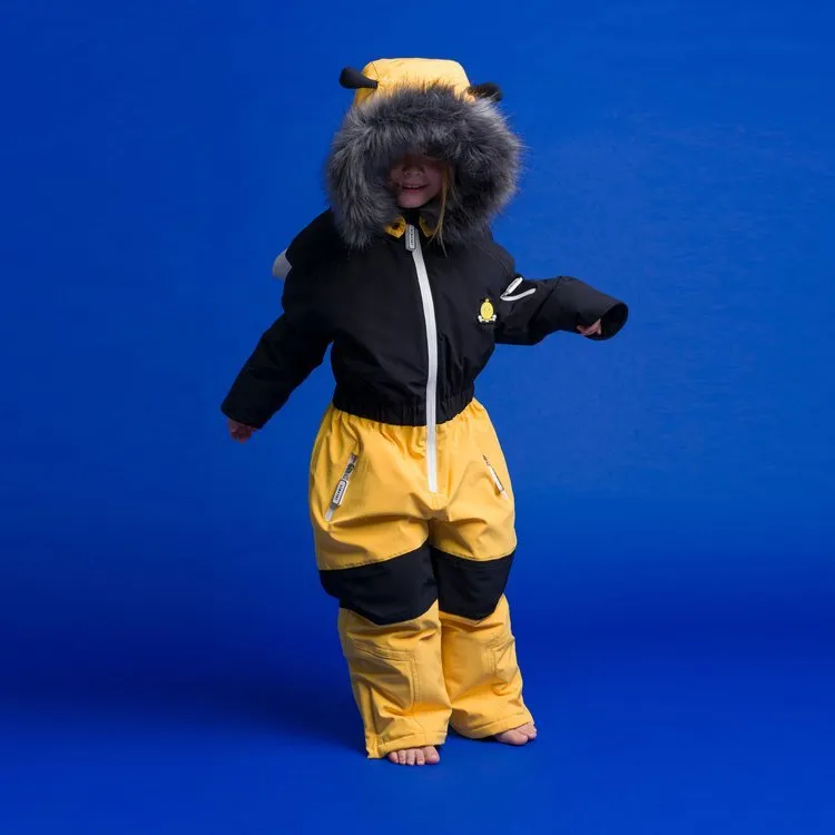 Buzzy the bee - Nachhaltiger Kinder Schneeanzug aus recycelten  Flaschen