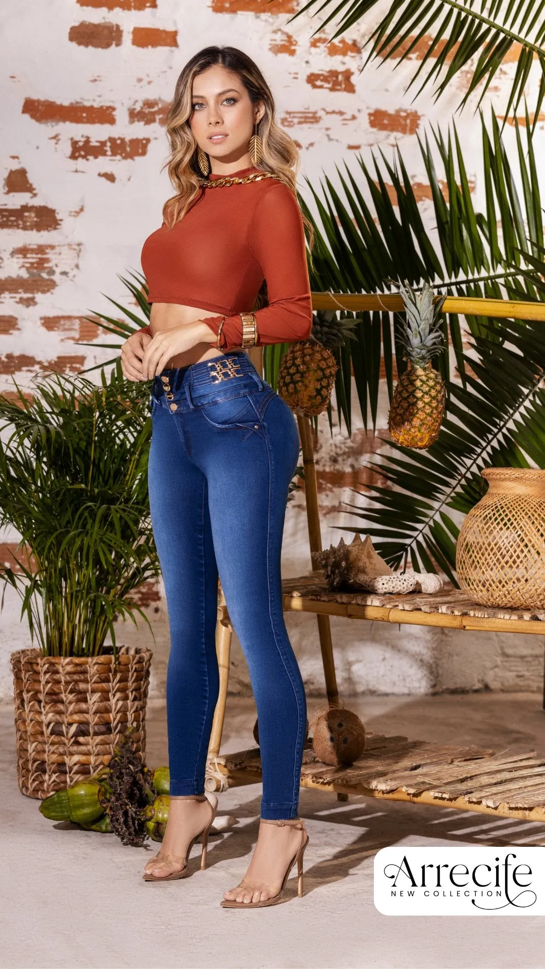 Carey 100% Authentic Colombian Push Up Jeans