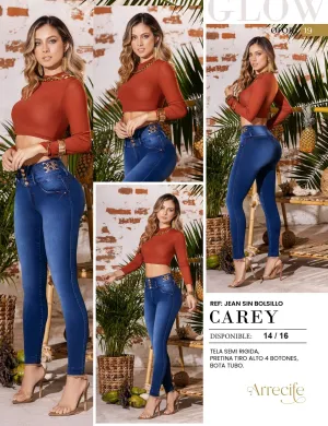 Carey 100% Authentic Colombian Push Up Jeans