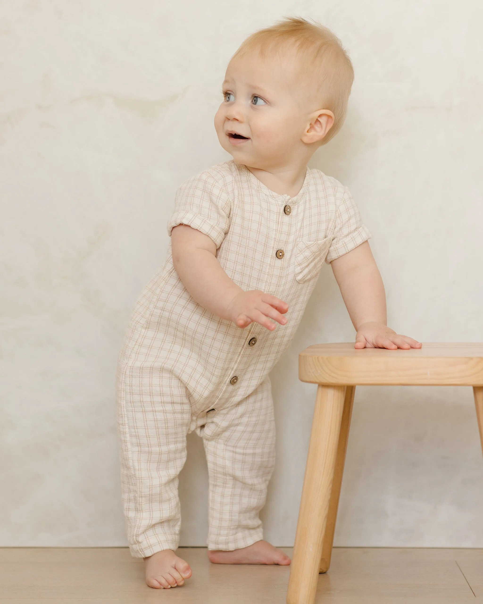 Charlie Jumpsuit || Oat Check