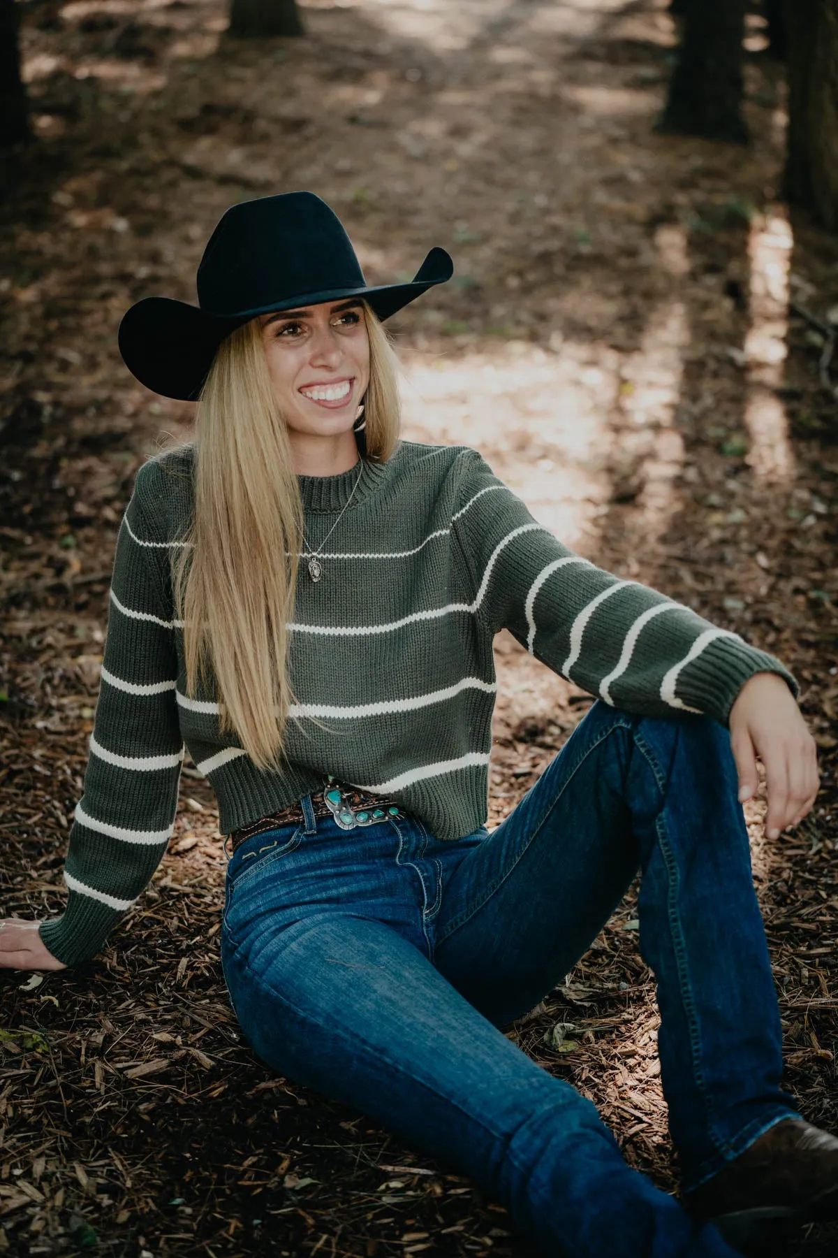 'Charlynn' Cropped Knit Sweater by Z Supply (1 L LEFT)