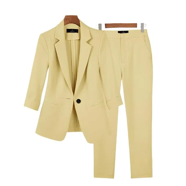 Chiara – Tailored Women’s Cloak & Trousers Set