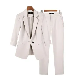Chiara – Tailored Women’s Cloak & Trousers Set