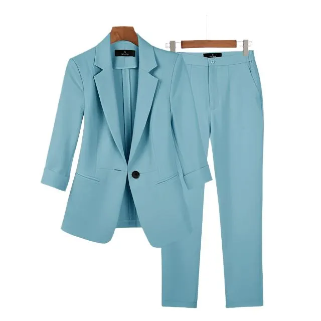 Chiara – Tailored Women’s Cloak & Trousers Set