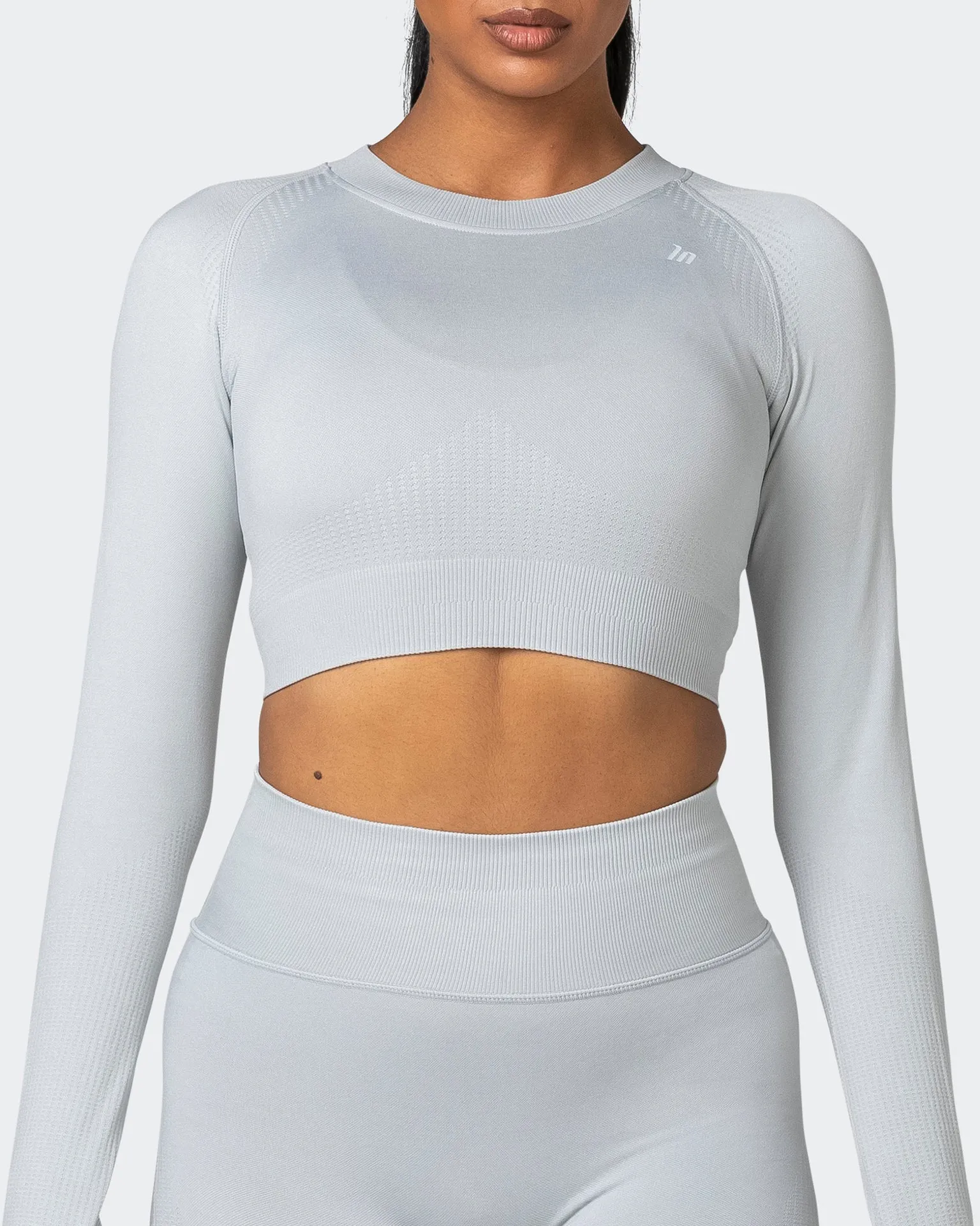 Classic Seamless Long Sleeve Top - Steel