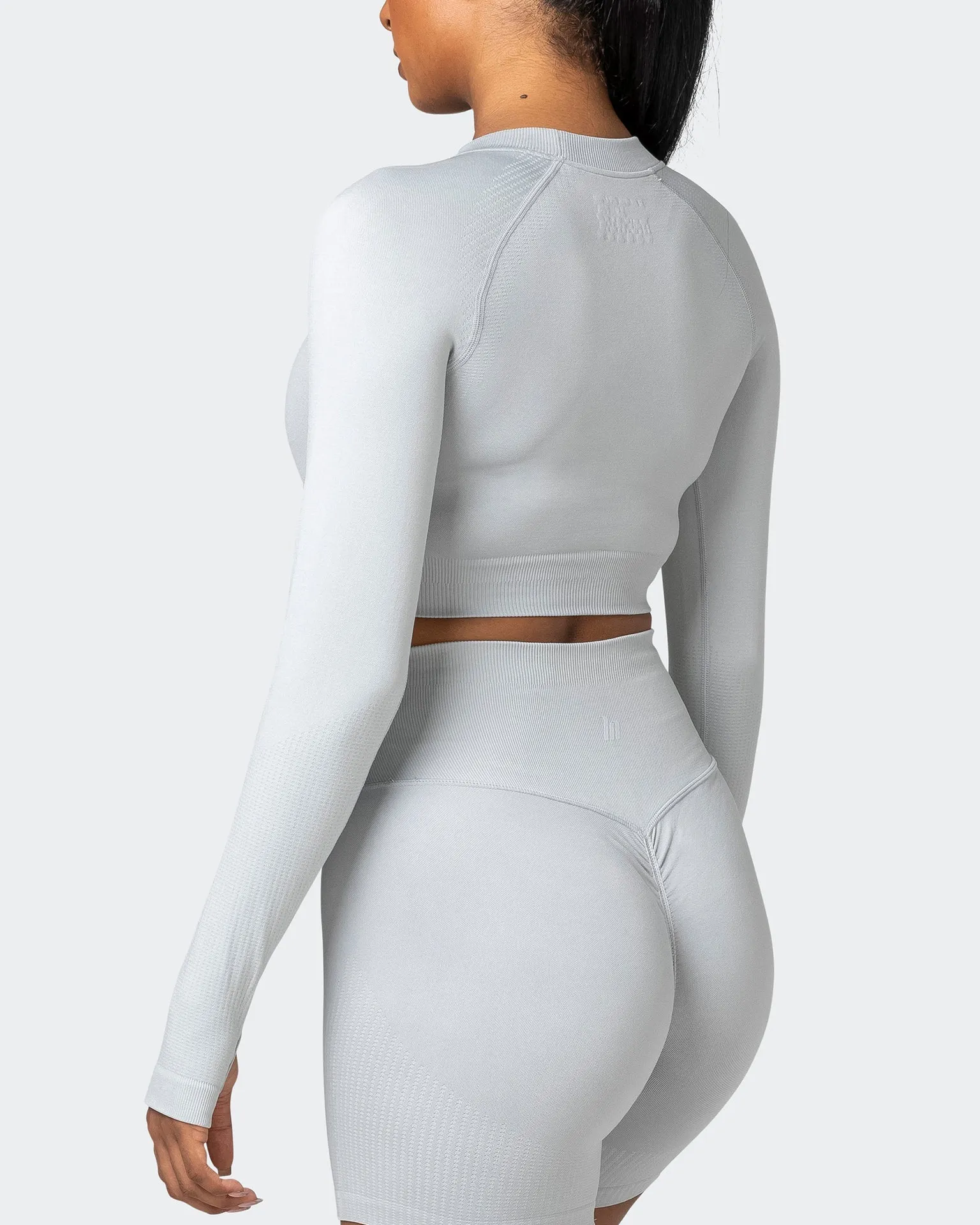 Classic Seamless Long Sleeve Top - Steel