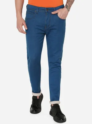 Cloud Blue Washed Rider Fit Jeans | JadeBlue