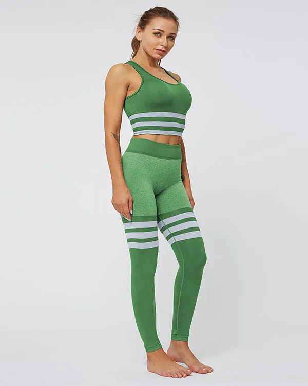 Colorblock High Waisted Leggings
