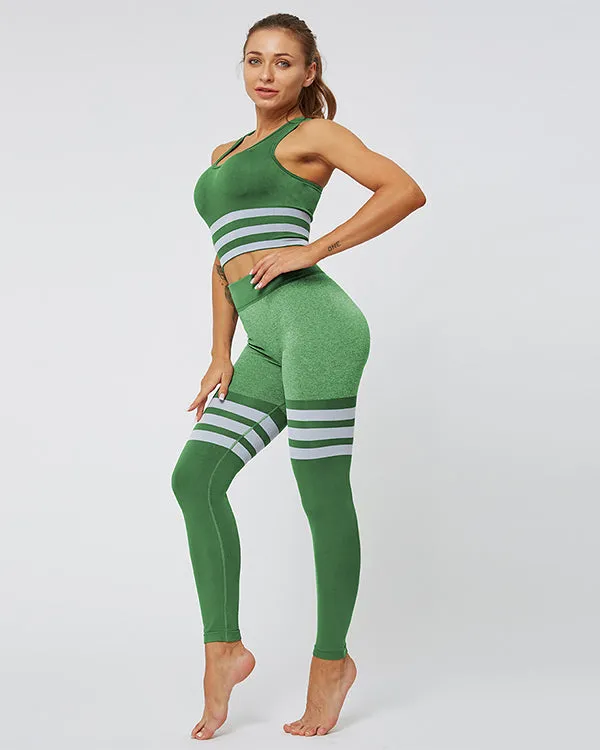 Colorblock High Waisted Leggings