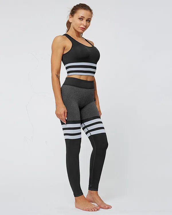 Colorblock High Waisted Leggings