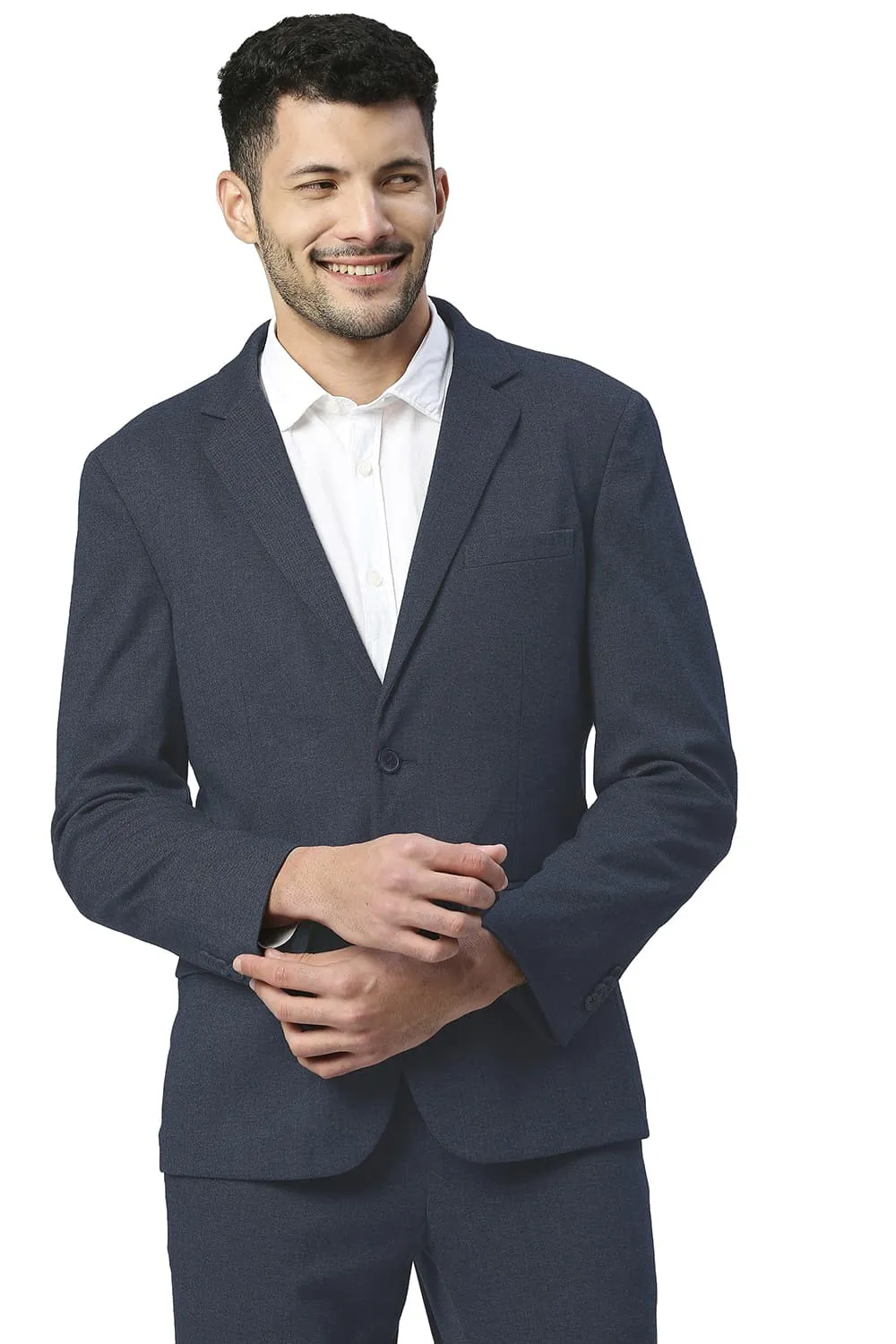 Comfort Fit Poly Rayon Stretch Knit Blazers