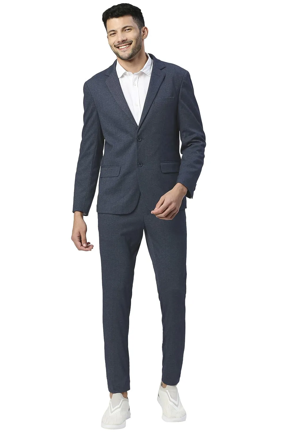 Comfort Fit Poly Rayon Stretch Knit Blazers