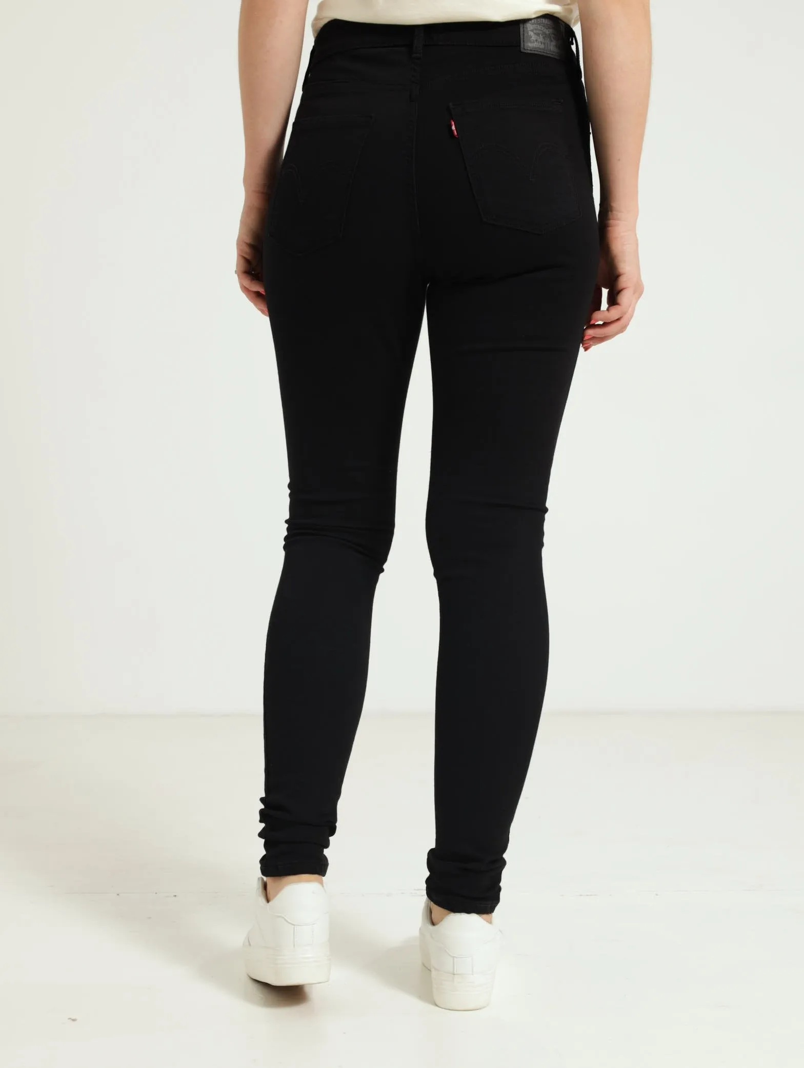 Curvy HiRISE Super skinny Saturatio  - Black