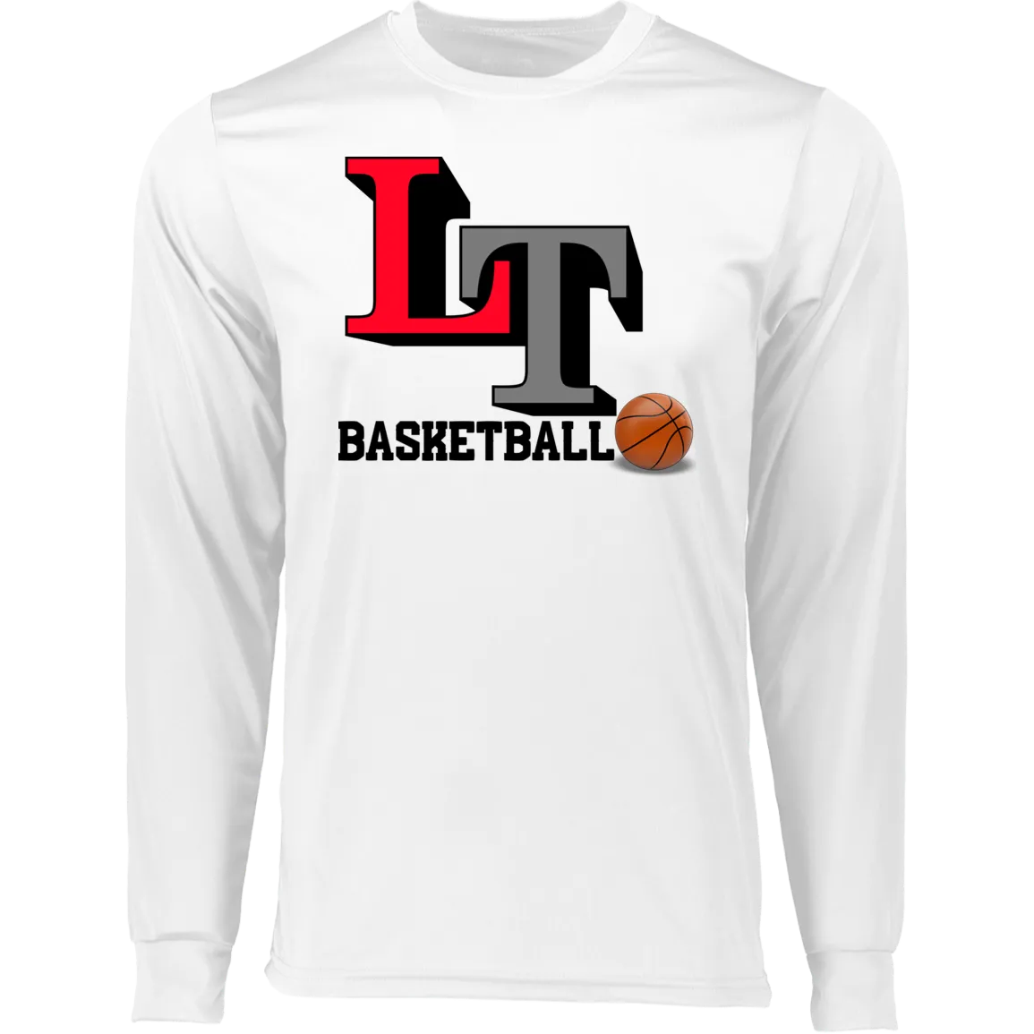 Custom Basketball Long Sleeve Moisture-Wicking Tee