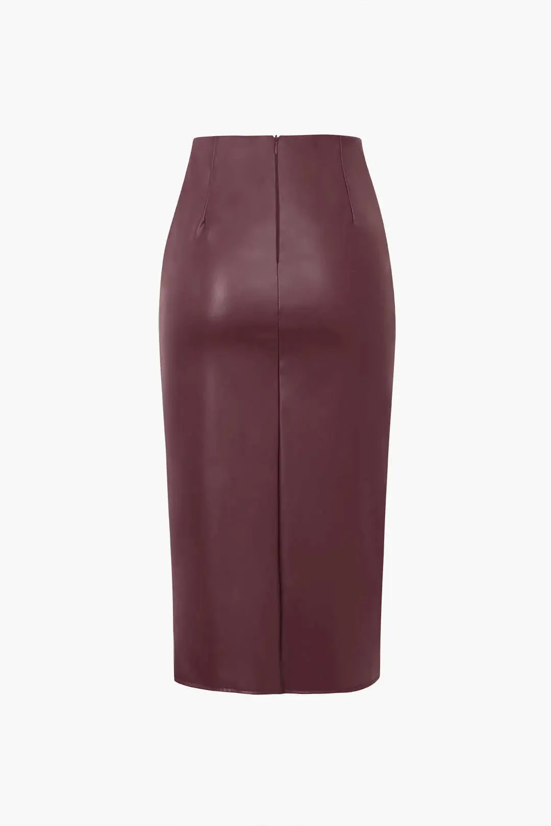 Dorothy - Refined Wrap Ruched Design Woman's Midi Skirt