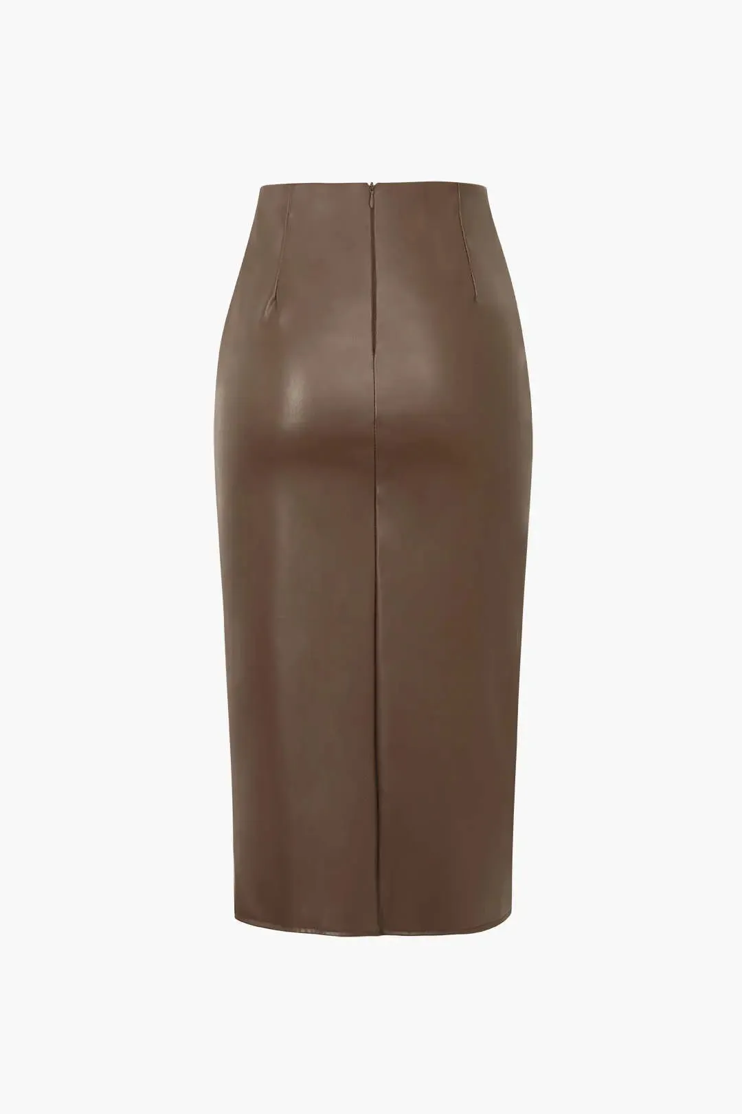 Dorothy - Refined Wrap Ruched Design Woman's Midi Skirt