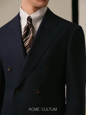 Double-Breasted Wool Suit