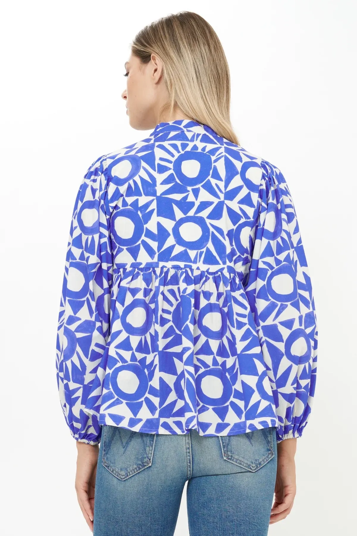 Eclipse Blue Mandarin Top