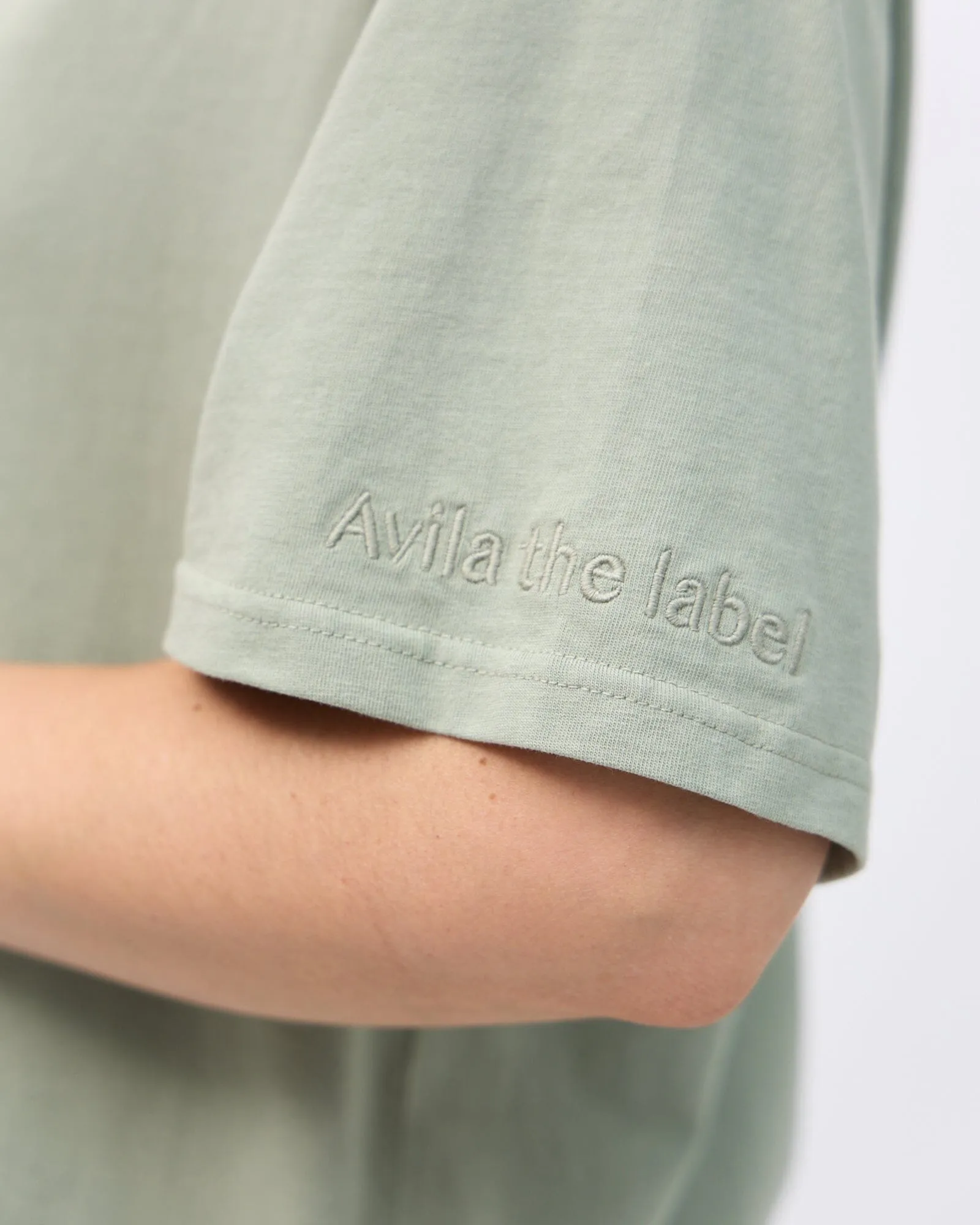 Elsie Long Tee - Sage