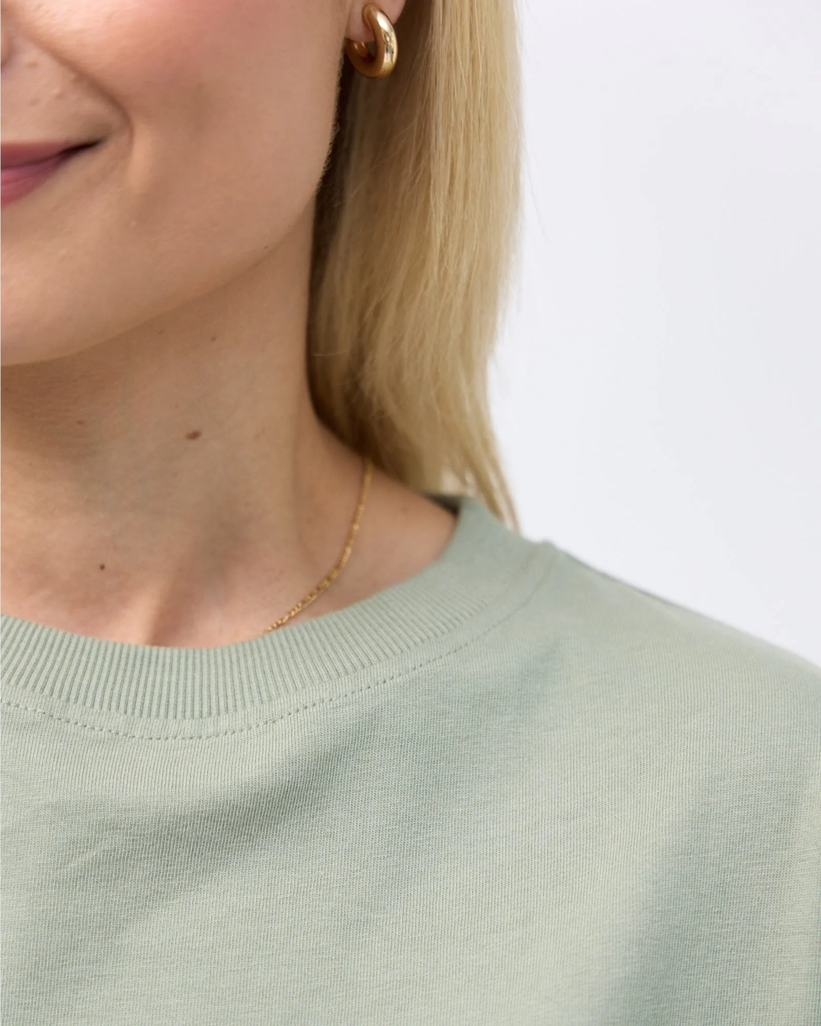 Elsie Long Tee - Sage