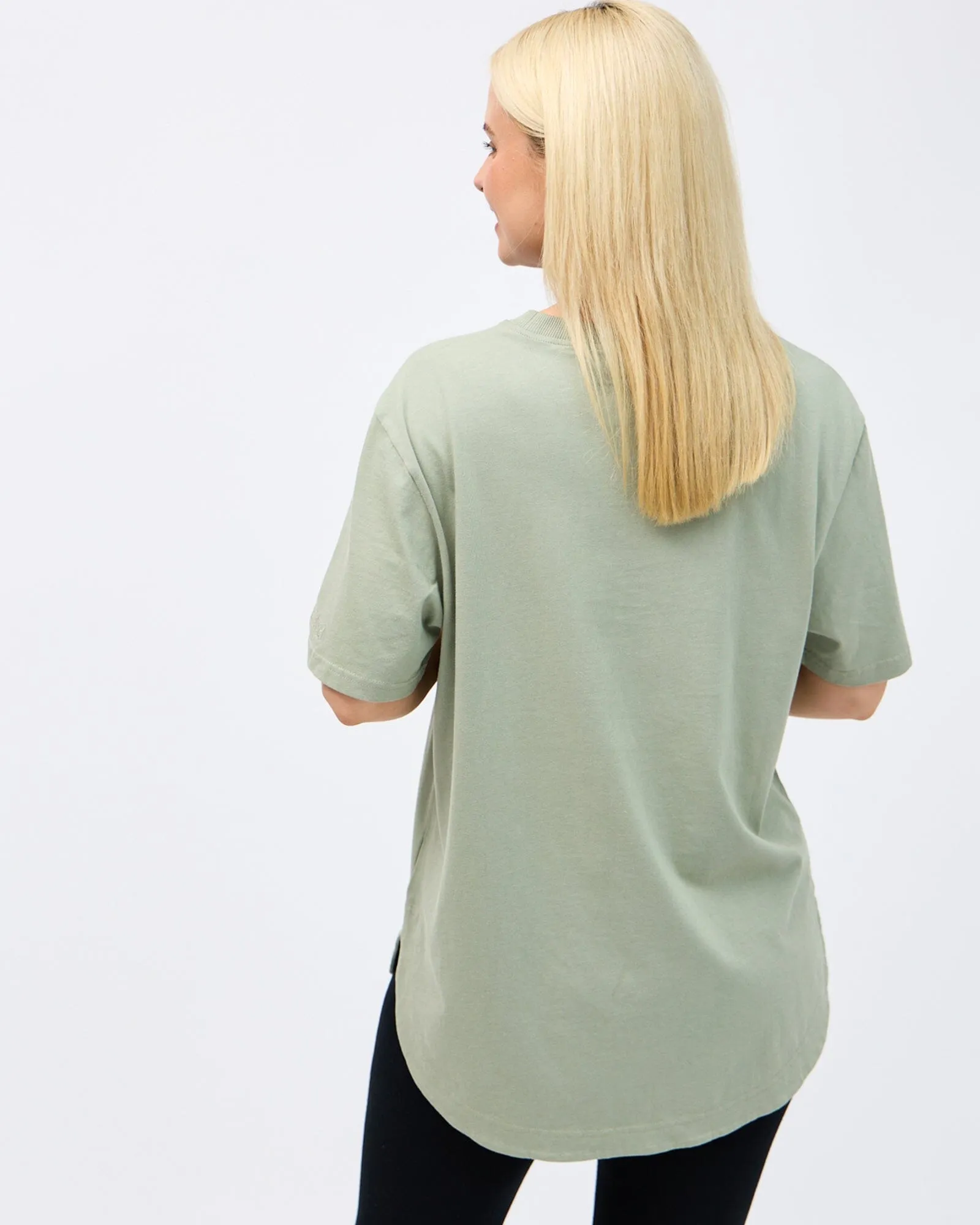 Elsie Long Tee - Sage