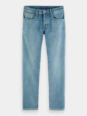 ESSENTIALS - Ralston - Aqua Blue Regular Slim Jeans