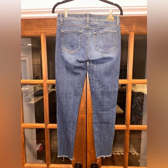 EUC Paige Size 28 Vergudo Skinny Women's Blue Jeans