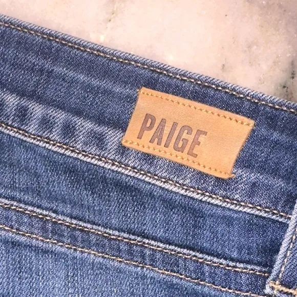 EUC Paige Size 28 Vergudo Skinny Women's Blue Jeans