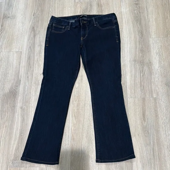 Express Women's Dark Blue Jeans