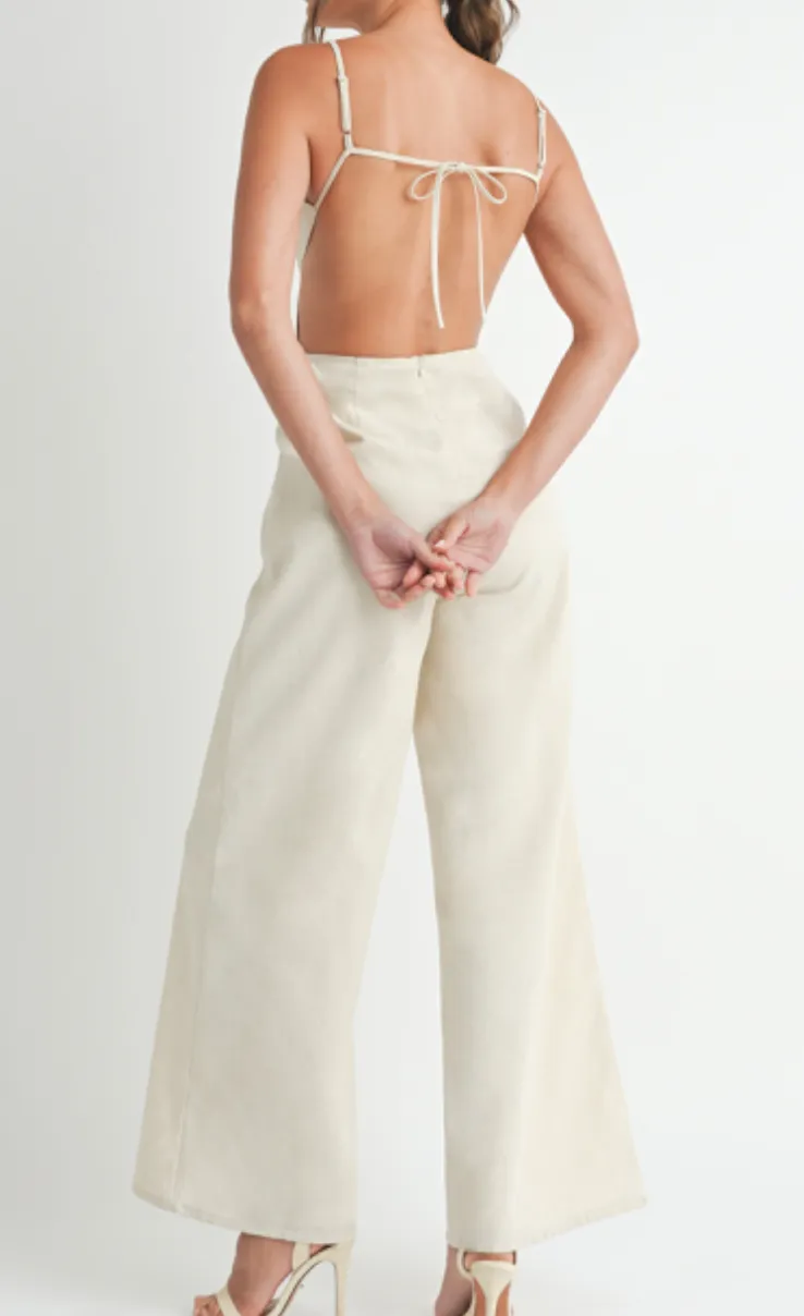 Fiona Floral Cutout Jumpsuit