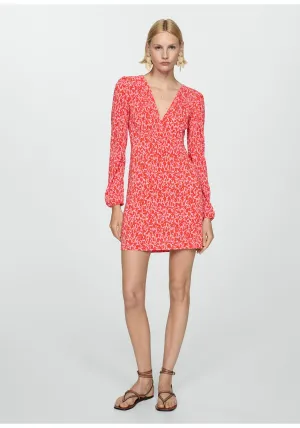 Floral print dress