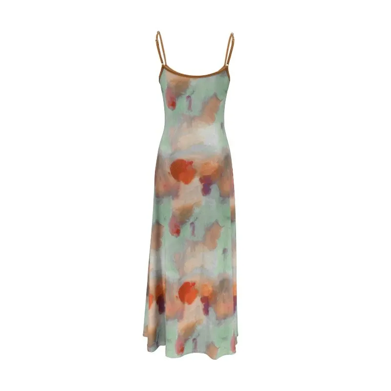 Floral Printed Maxi Dress