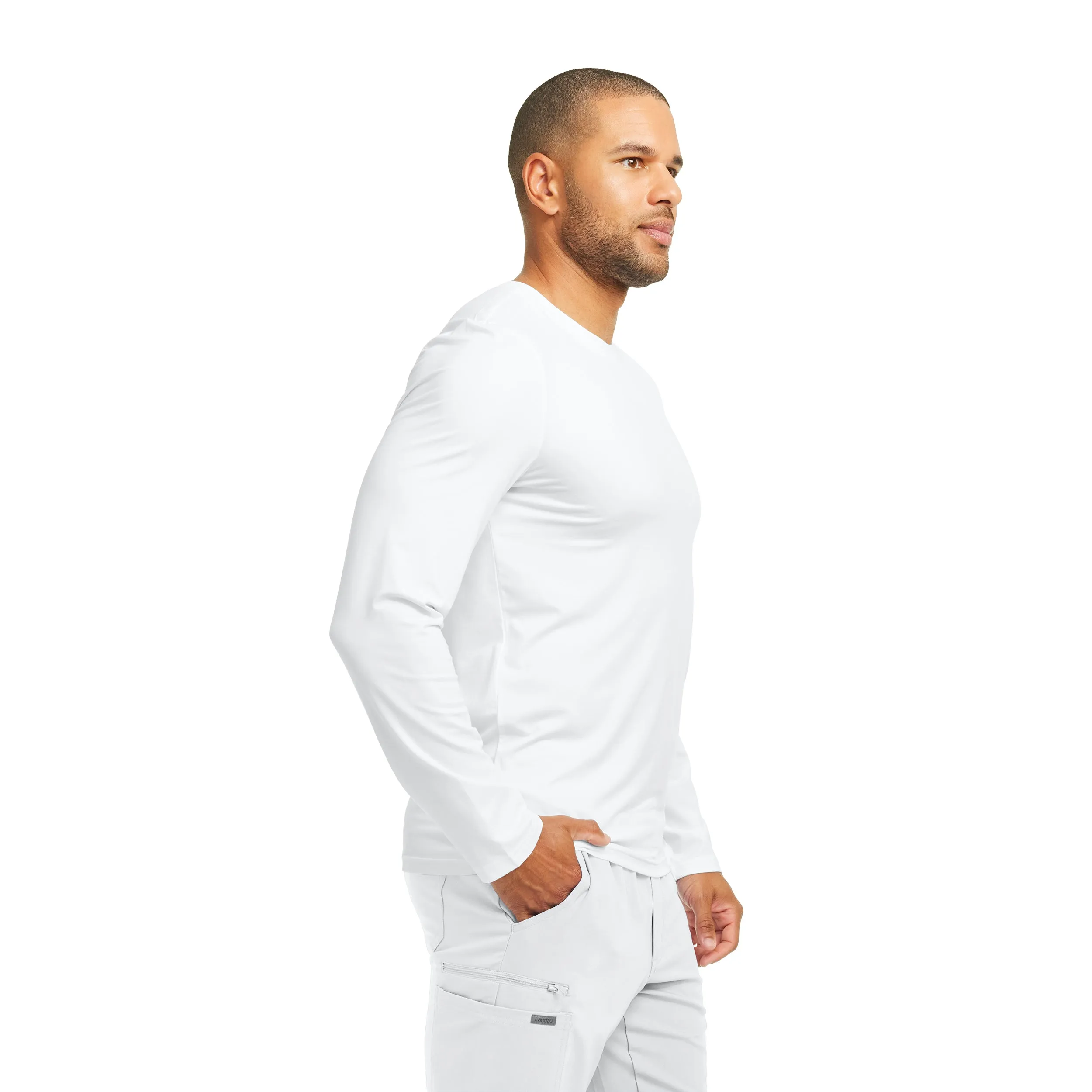 Forward LT112 Men's Long Sleeve Tee White