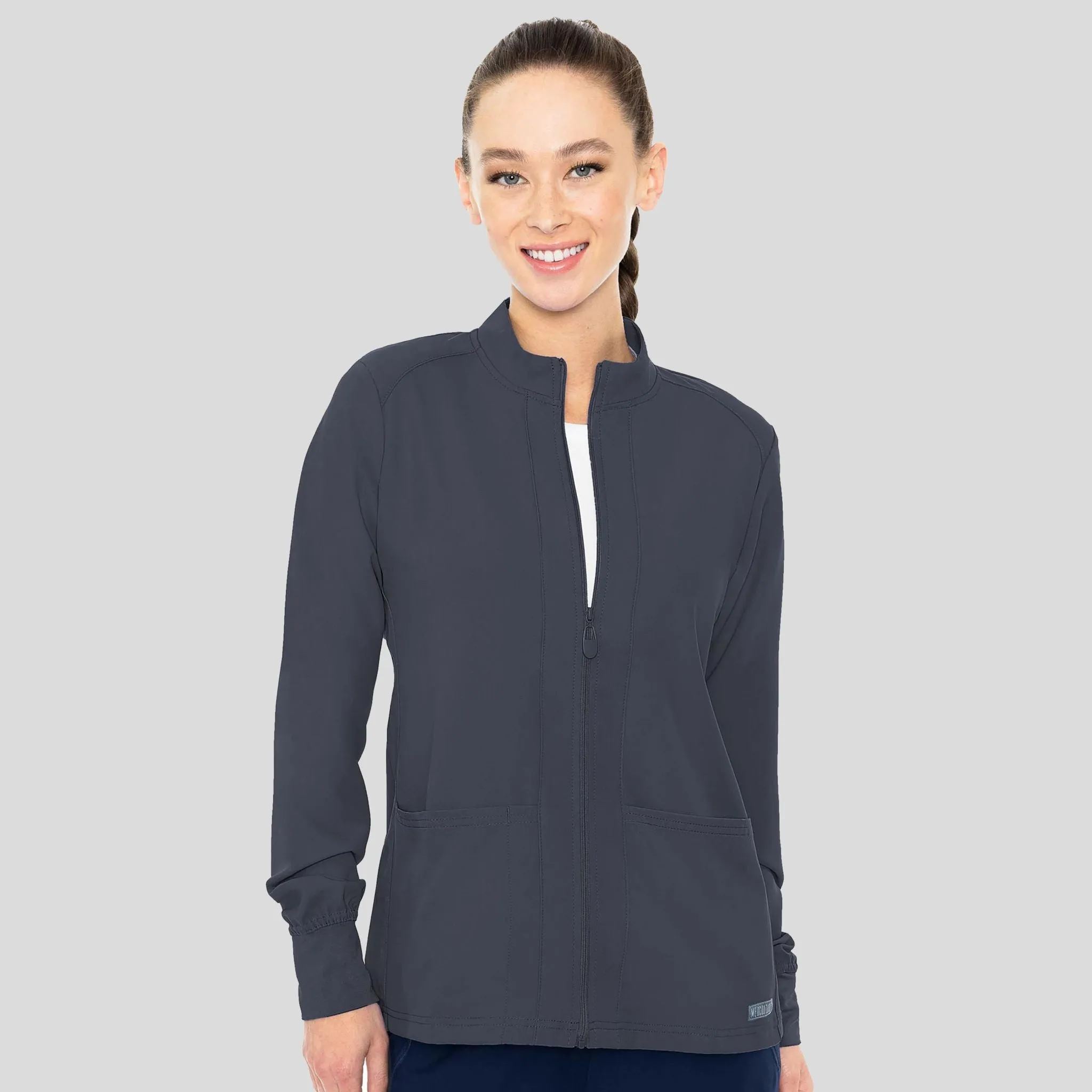 Front Pocket Warm Up | Pewter